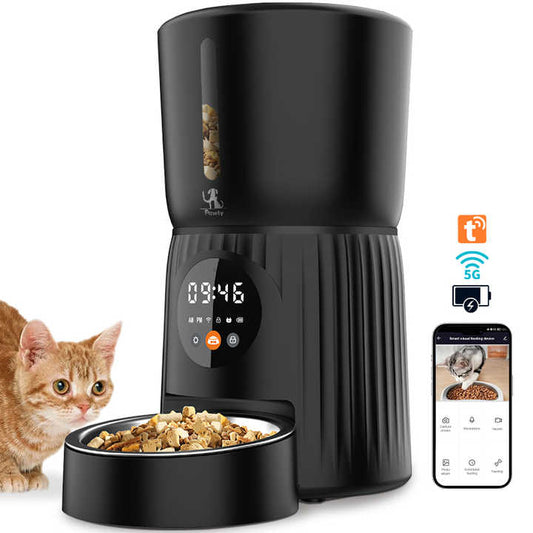 Distributeur automatique de nourriture pour chat et chien